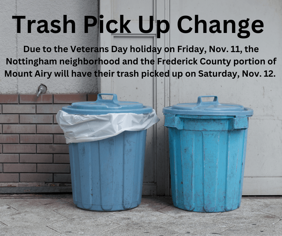 Trash Pick Up Change