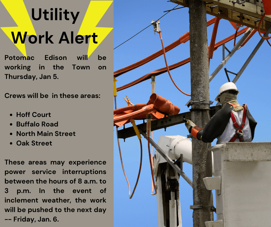 Utility Work Alert 