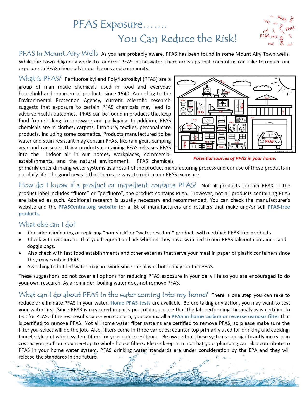 PFAS: What can you do