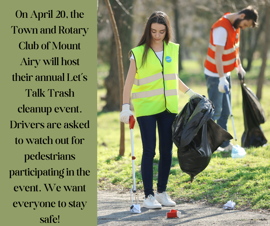 Watch for pedestrians 