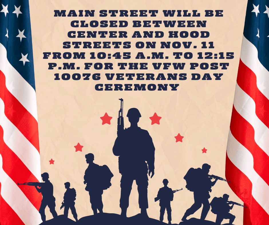 Main Street will be closed (1)