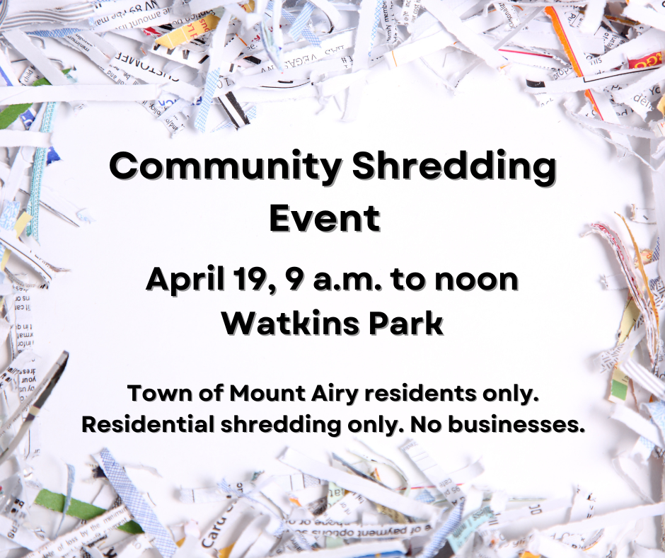 Community Shredding and Battery Recycling event (2)