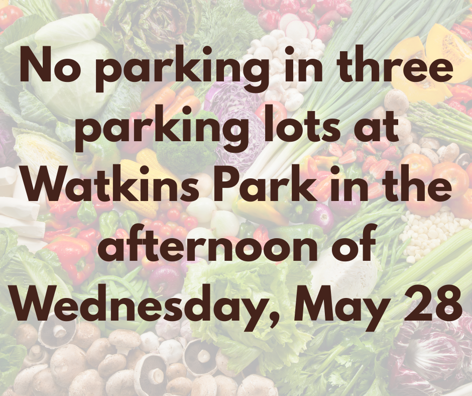No parking in three parking lots at Watkins Park (2)