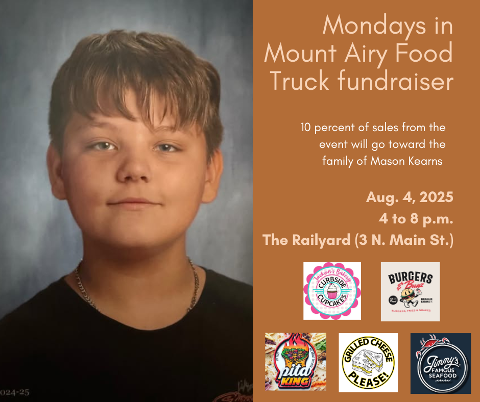 Mondays in Mount Airy Food truck fundraiser
