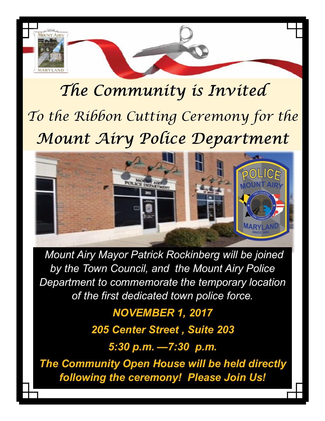 MAPD Ribbon Cutting